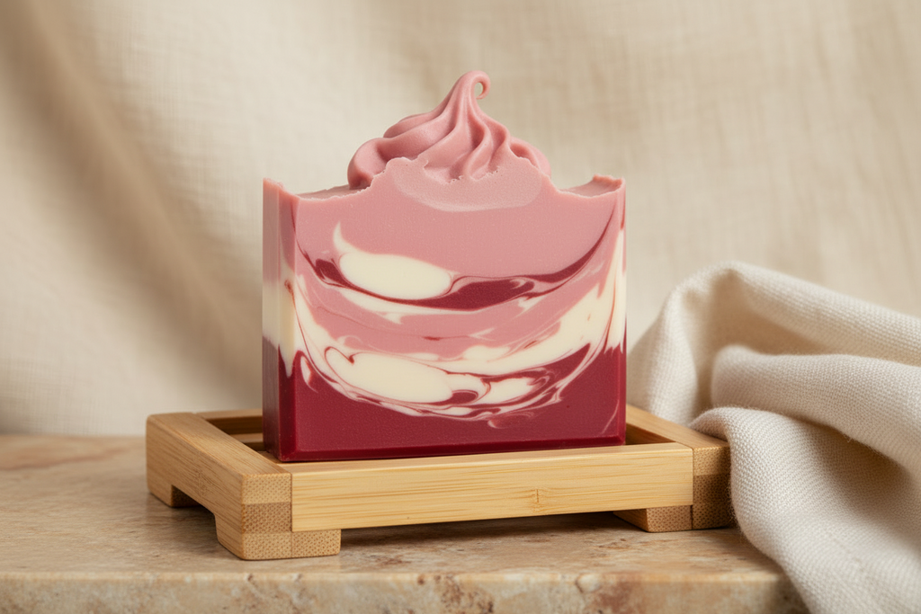 Peppermint Swirl Luxury Soap Bar