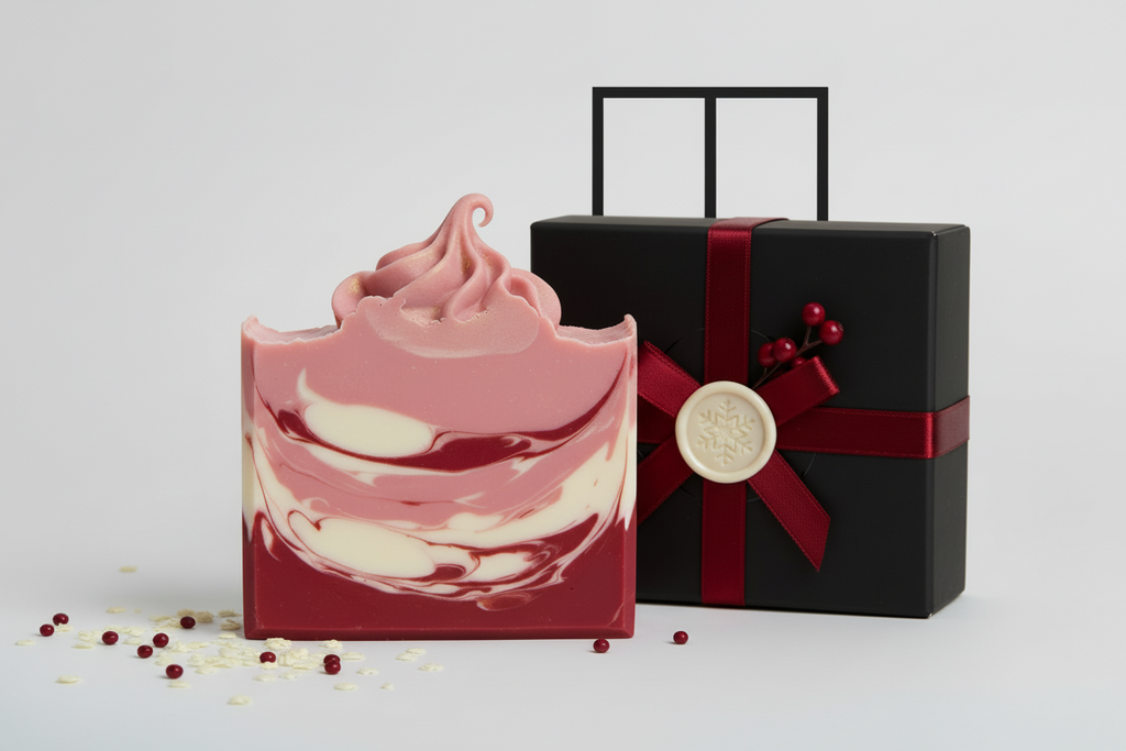 Peppermint Swirl Luxury Soap Bar